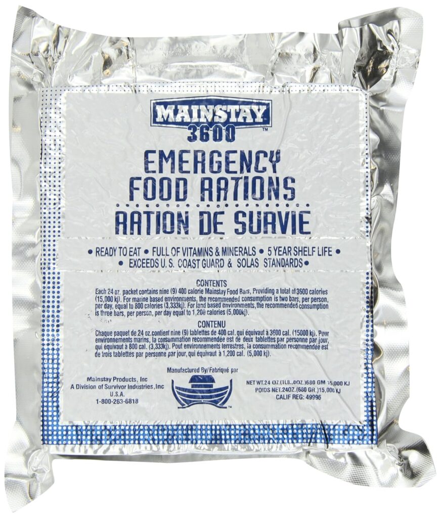 Emergency Food Rations 