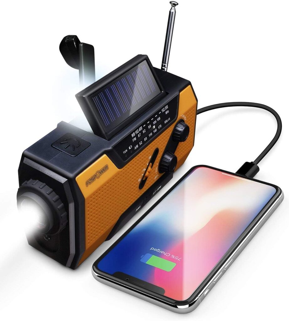 NOAA emergency radio