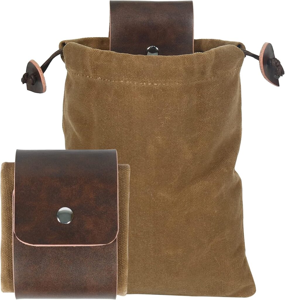 Waxed Canvas Foraging Bag