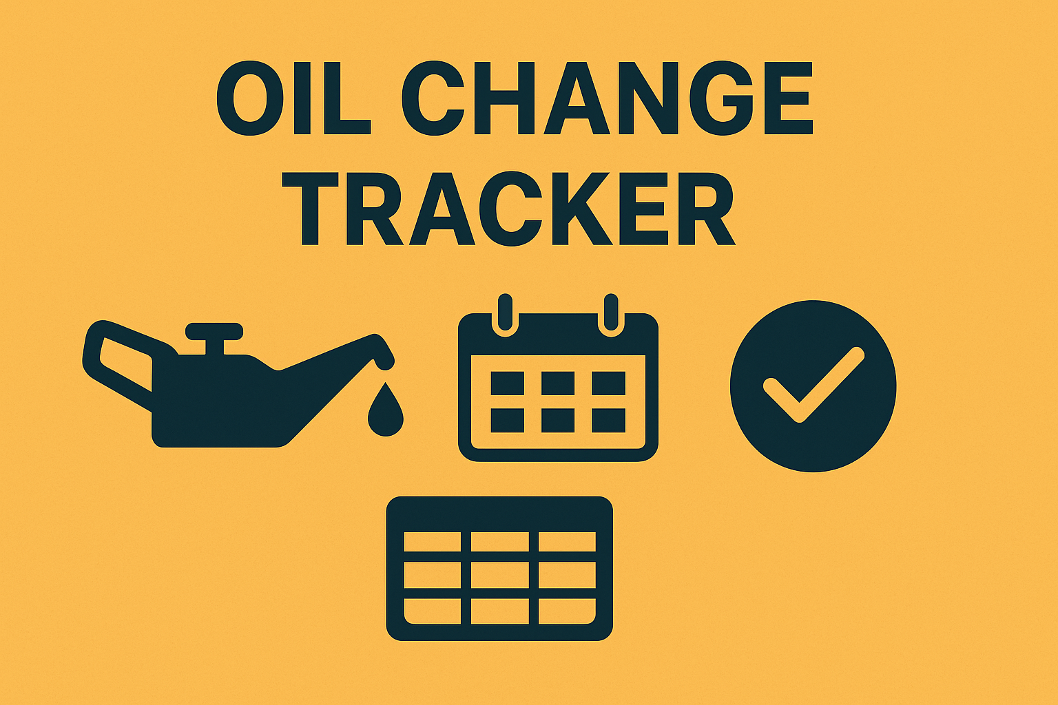 Read more about the article Oil Change Tracker